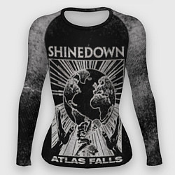 Рашгард женский Atlas Falls - Shinedown, цвет: 3D-принт