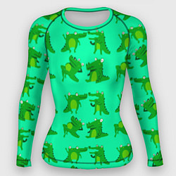 Женский рашгард FUNNY CROCODILES