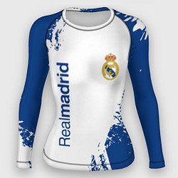 Рашгард женский Реал Мадрид краска, цвет: 3D-принт