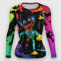 Рашгард женский Poppy Playtime - Haggy Waggy color, цвет: 3D-принт