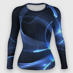 Женский рашгард Свечение - абстракция