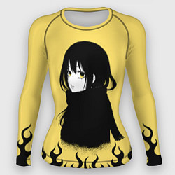 Рашгард женский Miko art, цвет: 3D-принт