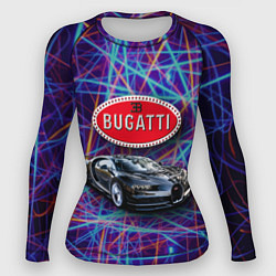 Рашгард женский Bugatti - Italy - мечта автомобилиста, цвет: 3D-принт