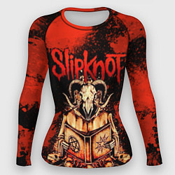 Рашгард женский Slipknot - баран, цвет: 3D-принт
