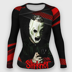 Рашгард женский Slipknot black & red, цвет: 3D-принт