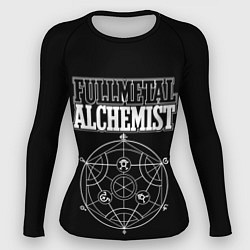 Рашгард женский Стальной алхимик пиктограмма, цвет: 3D-принт