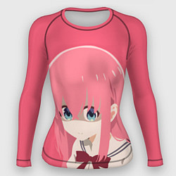 Рашгард женский Хиторо Одинокий рокер, цвет: 3D-принт