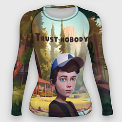 Рашгард женский Диппер Trust nobody, цвет: 3D-принт