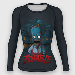 Рашгард женский Zombie Simpsons, цвет: 3D-принт
