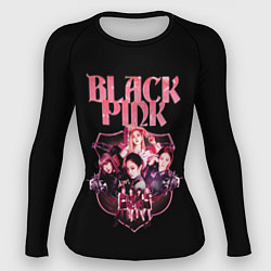 Рашгард женский Blackpink k-pop, Блэкпинк, цвет: 3D-принт