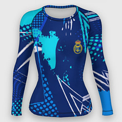 Рашгард женский Реал Мадрид фк эмблема, цвет: 3D-принт