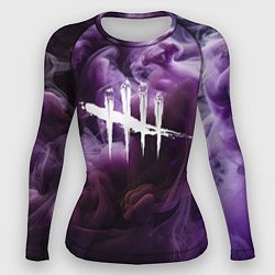 Рашгард женский Dead By Daylight Logo Smoke, цвет: 3D-принт