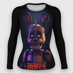 Рашгард женский Five Nights at Freddys Bonnie, цвет: 3D-принт