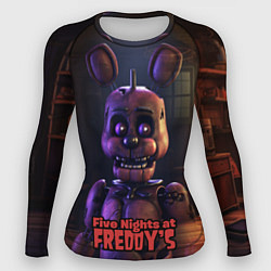Рашгард женский Five Nights at Freddys Bonnie, цвет: 3D-принт