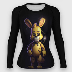 Рашгард женский Spring Bonnie Five Nights at Freddys, цвет: 3D-принт