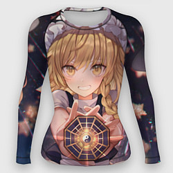 Рашгард женский Touhou Project Marisa Kirisame, цвет: 3D-принт