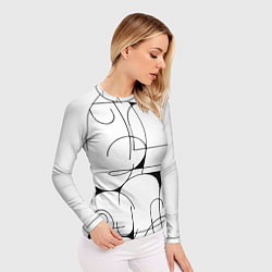 Рашгард женский Армения моя Буквы, цвет: 3D-принт — фото 2