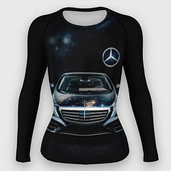 Рашгард женский Mercedes Benz, цвет: 3D-принт