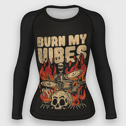 Женский рашгард Burn my vibes