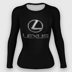 Рашгард женский Lexus brend sport, цвет: 3D-принт