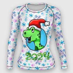 Рашгард женский Год дракона 2024, цвет: 3D-принт