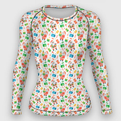 Женский рашгард Дед Мороз с подарками