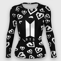 Женский рашгард BTS band black kpop