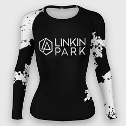 Рашгард женский Linkin Park рок бенд, цвет: 3D-принт