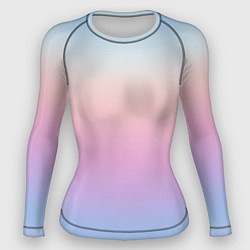 Рашгард женский Легкий голографический градиент, цвет: 3D-принт