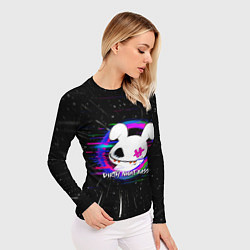 Рашгард женский Bunnyy, цвет: 3D-принт — фото 2