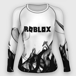 Женский рашгард Roblox flame текстура