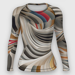 Женский рашгард Спиральная галактика