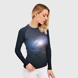 Рашгард женский Спиральная галактика, цвет: 3D-принт — фото 2