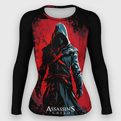 Рашгард женский Assassins creed выход из темноты, цвет: 3D-принт