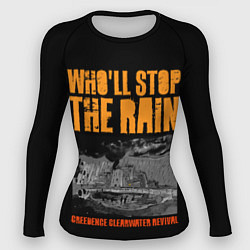 Рашгард женский Creedence кто остановит дождь, цвет: 3D-принт