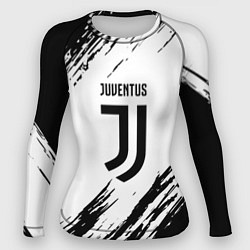 Рашгард женский Juventus краски, цвет: 3D-принт