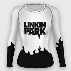 Рашгард женский Linkin park rock fire, цвет: 3D-принт