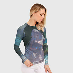 Рашгард женский Фрирен под деревом, цвет: 3D-принт — фото 2