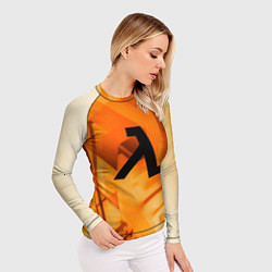 Рашгард женский Half life rusty steel, цвет: 3D-принт — фото 2