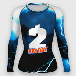 Рашгард женский Payday 2 storm, цвет: 3D-принт