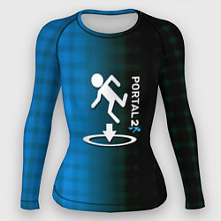 Рашгард женский Portal pattern geometry, цвет: 3D-принт