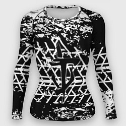 Рашгард женский Doom знак шины, цвет: 3D-принт