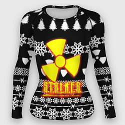 Рашгард женский Stalker fire pattern, цвет: 3D-принт