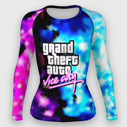 Рашгард женский Gta flame winter, цвет: 3D-принт