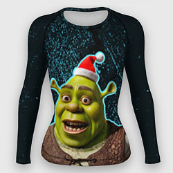 Рашгард женский New years Shrek, цвет: 3D-принт