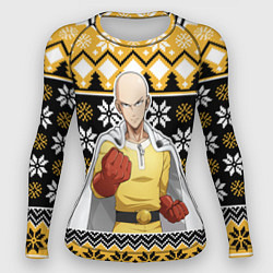 Рашгард женский One-Punch Man sweater, цвет: 3D-принт