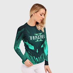 Рашгард женский По мотивам игры Hades 2, цвет: 3D-принт — фото 2