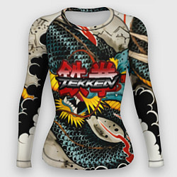 Рашгард женский Tekken dragon tatoo, цвет: 3D-принт