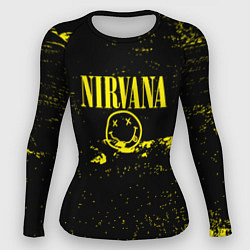 Рашгард женский Нирвана шум, цвет: 3D-принт
