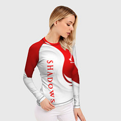 Рашгард женский Assassins creed - shadows, цвет: 3D-принт — фото 2